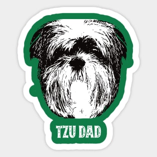 Shih Tzu Dad Sticker